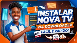 NovaTV: Guia de Instalação Completo via Downloader para TV Box e Fire Stick screenshot 4
