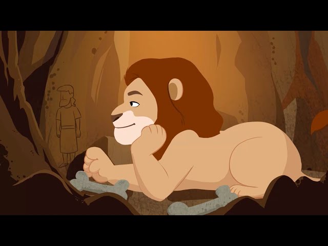 Daniel in the Lions' Den (Animated, with Lyrics) - Bible Songs for Children class=