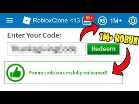 New Promo Code Gives You Free Robux 1000000 Robux November 2019 - new this promo code gives you free robux promo code