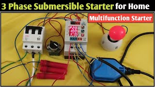 3 Phase Submersible Pump Controller Connection and Setting! Liquid Level Controller! Best Controller