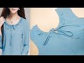 ✔ Beautiful neck design for sewing || Neck Sewing tricks tips