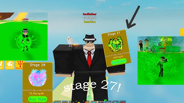 So I Got Stage 27 But... | lifting simulator roblox