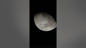 MOON 🌙 4k ultra HD | Telescope 🔭 view | shot on PRO mode | #youtube #astrophotography #moon