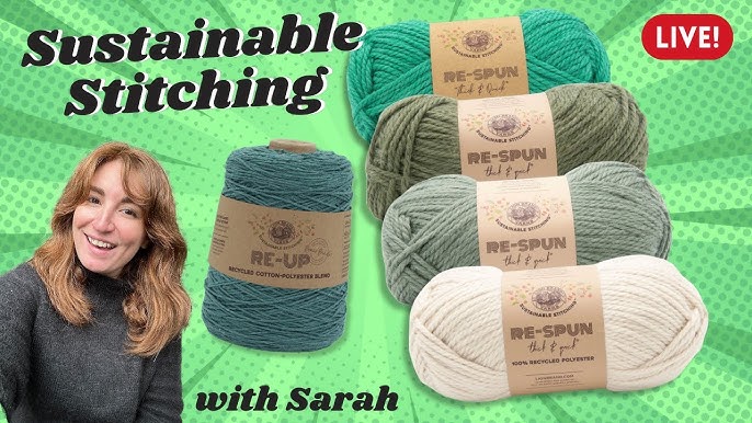 The Knit McKinley Podcast Episode 4: Lion Brand Re-Spun yarn