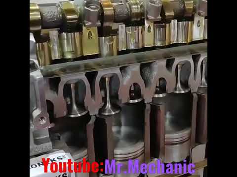 نحوه کارکرد موتور 4 سیلندر