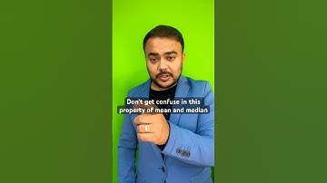 Don’t get confuse in this property of mean and median #cafoundation