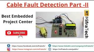 Cable Fault Detection Part 2 - Mifratech#electronicfish #undwerwaterfish #thingspeak #cloudproject