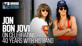Jon Bon Jovi Celebrates 40 Years of His Band With New Documentary by The Howard Stern Show 30,120 views 8 days ago 2 minutes, 11 seconds