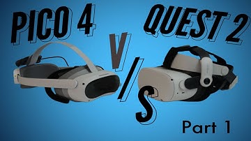 Pico 4 VS Quest 2 - NORTH AMERICAN EDITION PART 1