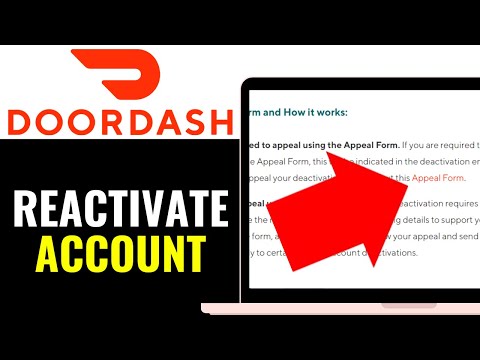 Doordash Reactivate