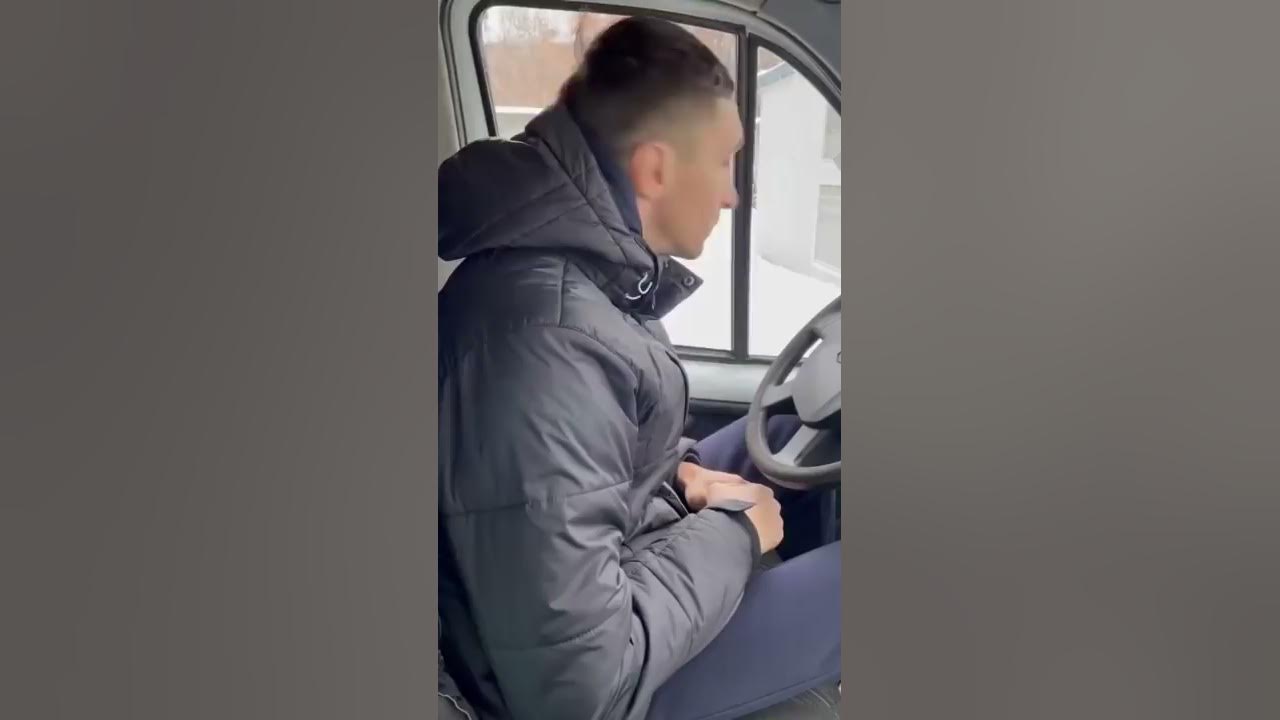 Водитель газели прикол
