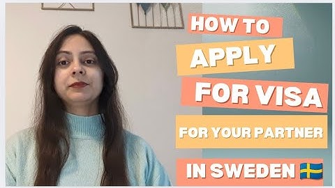 Sweden Residence Permit for PARTNER – Full Application Guide || Sweden with Tripti