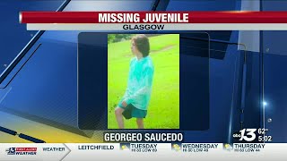 Glasgow police searching for missing juvenile