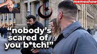 JUST NOW! Islam Man Threatens Tommy Robinson’s Life And Quickly Finds Out!