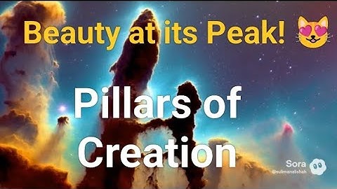 Wonderful! Watch the Pillars of Creation in the Space