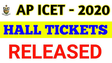 AP ICET 2020 EXAM HALLTICKETS RELEASED DOWNLOAD NOW |AP ICET 2020 LATEST UPDATES| JWALA TELUGU VIDYA