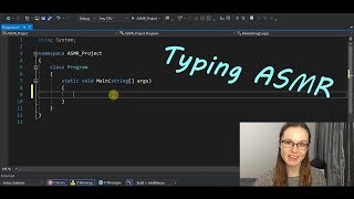 ASMR Beginner Coding Tutorial (Variables & For Loops, Typing Sounds) screenshot 5