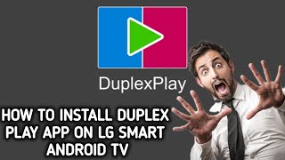 How to install DuplexPlay app on an  LG smart TV screenshot 4
