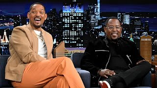 Martin Lawrence Praises Will Smith's Genius on The Tonight Show Starring Jimmy Fallon