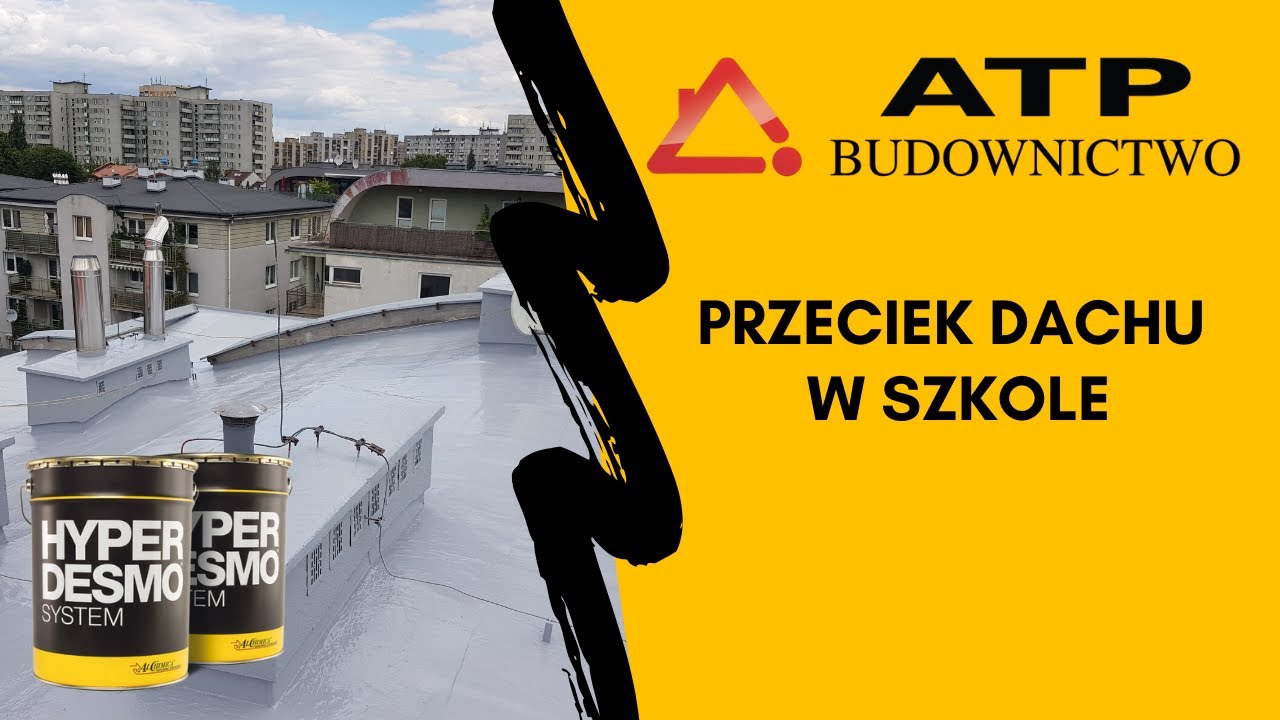 Hydroizolacja dachu w szkole | REALIZACJE 4