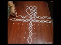 hasiru Kruthika| easy 9*3 dots Rangoli design| #rangoli #dialyrangoli #muggulu #kolam