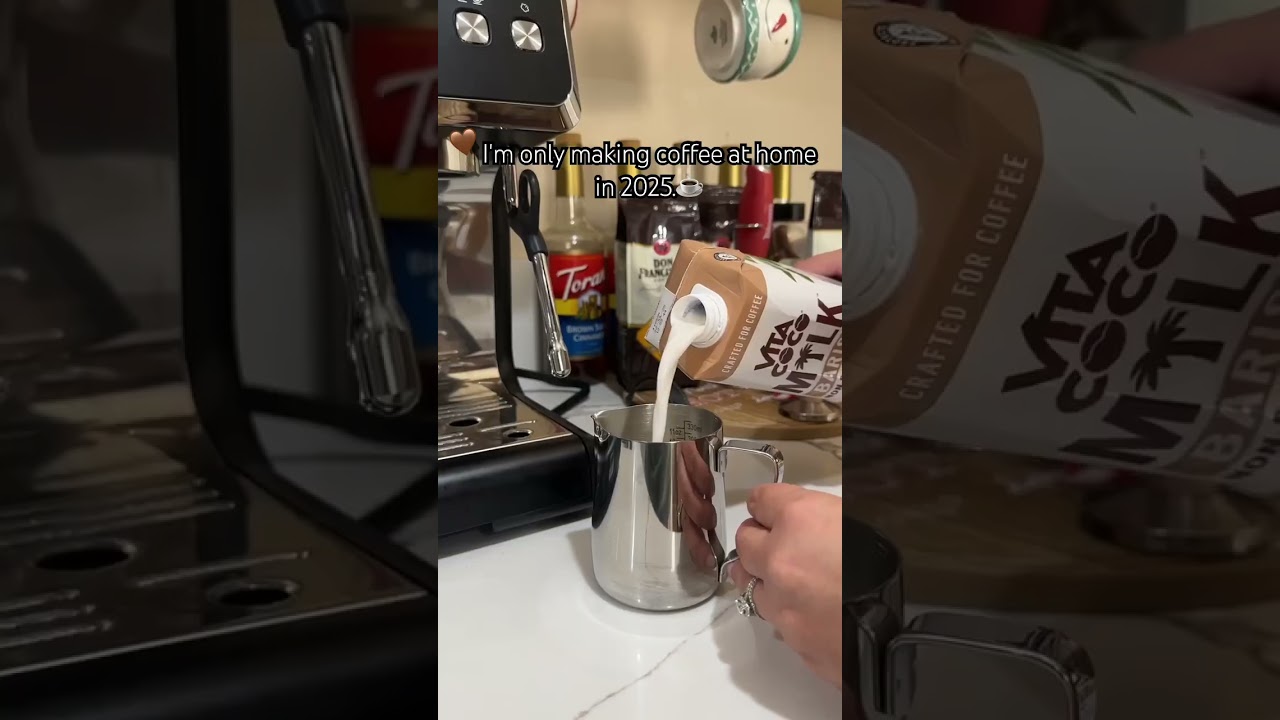 One step closer to becoming a barista! 