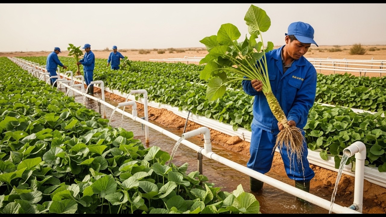 Wasabi Thriving in the Desert | The Incredible Farming Process | Next Process Pro