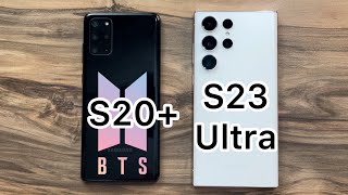 Samsung Galaxy S23 Ultra vs Samsung Galaxy S20+ BTS Edition
