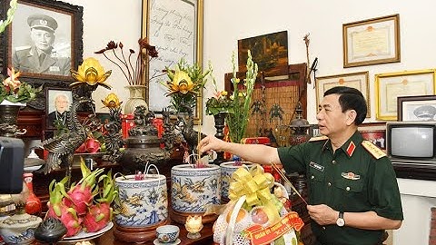 Đại tướng Phan Văn Giang tri ân các đồng chí nguyên lãnh đạo Đảng, Nhà nước, Quân đội - Báo QĐND