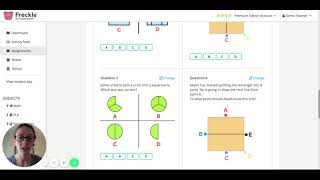 Freckle Teacher Dashboard
