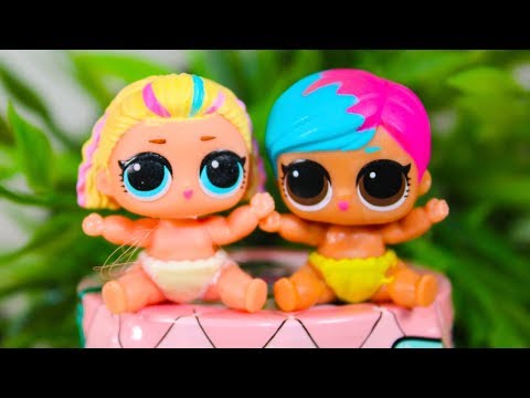 Видео: Кукла 24 КАРАТА Золота! Сюрприз HairGoals LOL Dolls  Мультик для детей