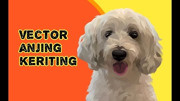 tutor vector pet asu keriting infinite design #EFGH