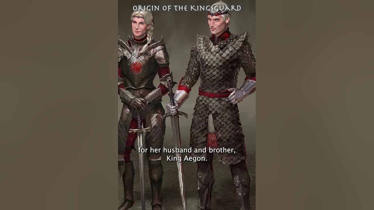 Origin of the Kingsguard and Intro to Visenya Targaryen Lore YouTube