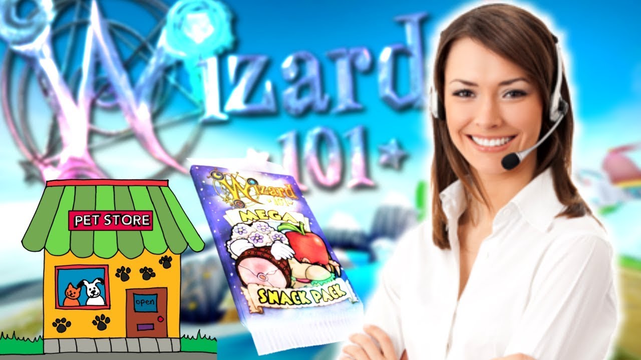 Asking A Real Pet Store If They Sell Mega Snacks! (Wizard101) - YouTube