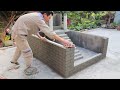 DIY-Garden Design-Very BEAUTIFUL &amp; EASY || How To Make Outdoor Aquarium Unique