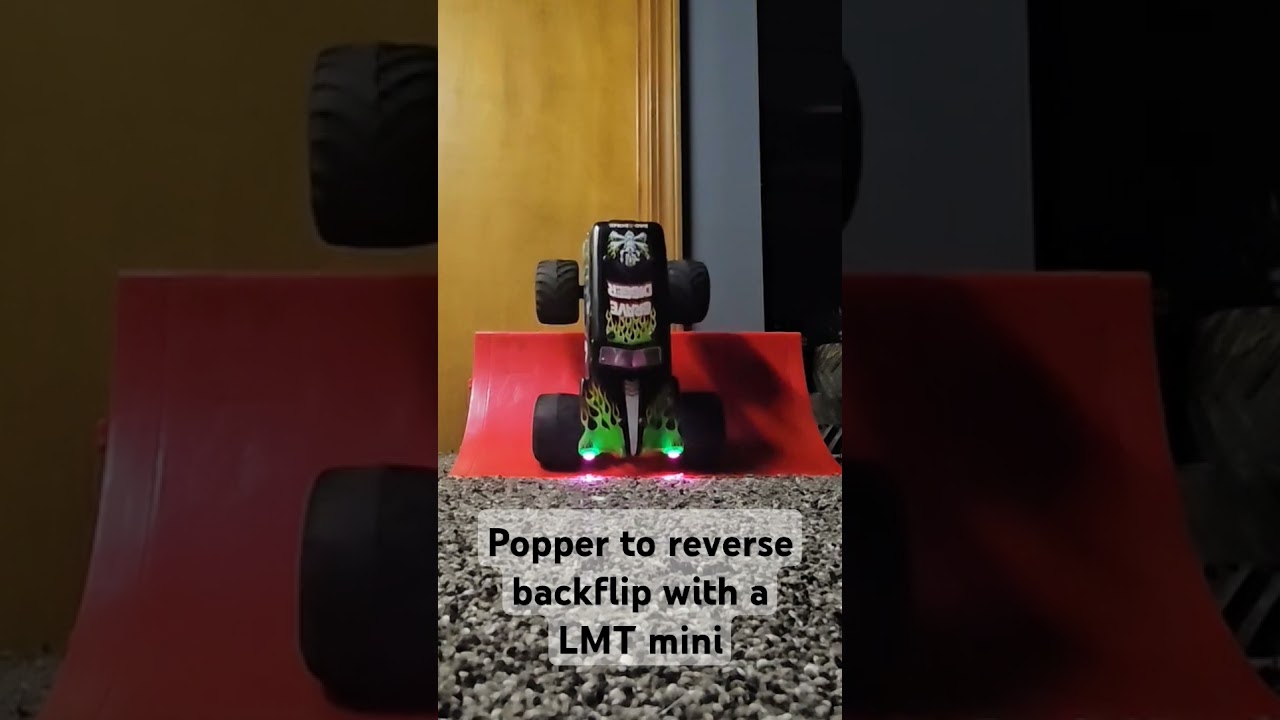 Losi LMT Mini Popper Stoppie to Reverse Backflip