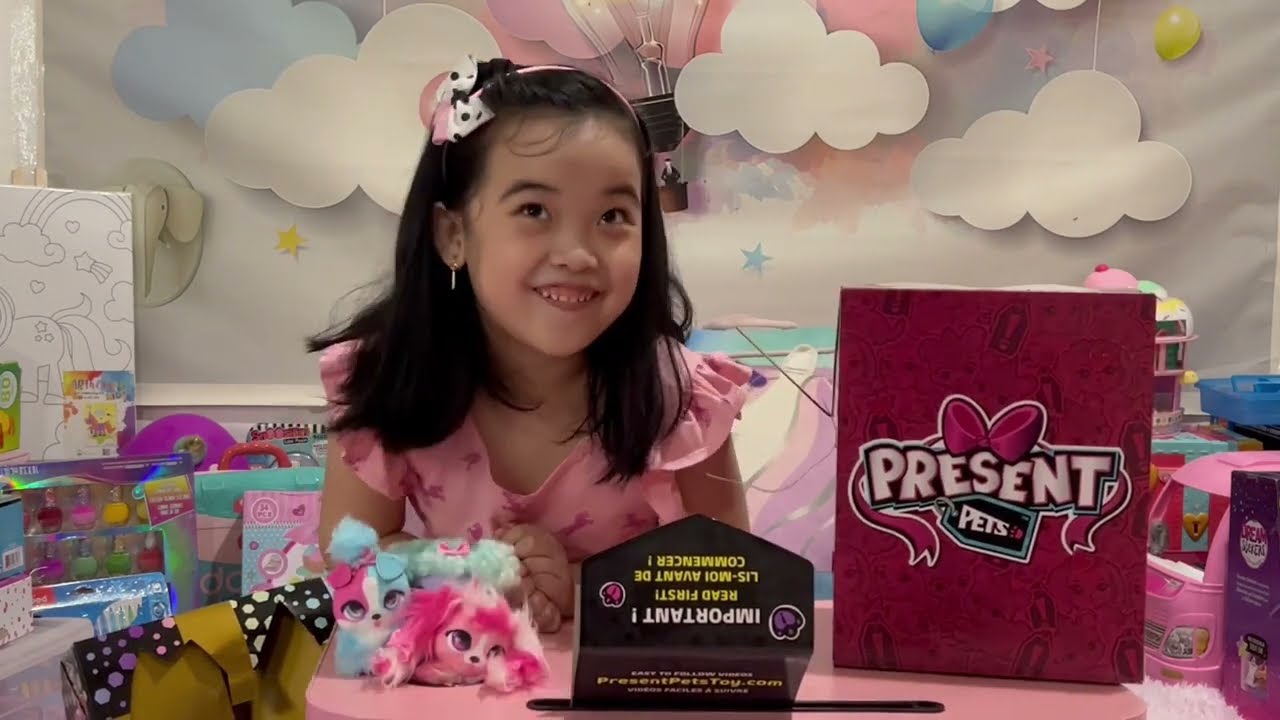 Present Pets Princess Puppy Interactive Plush Toy YouTube