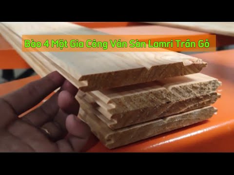 Bào 4 Mặt Gia Công Ván Sàn Lamri Trần Gỗ - Woodmaster - WM-618