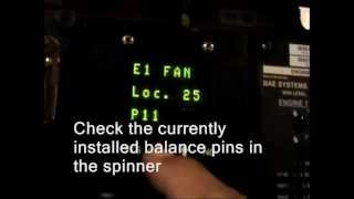 737 Engine Vibration Monitoring Box Bite Procedure