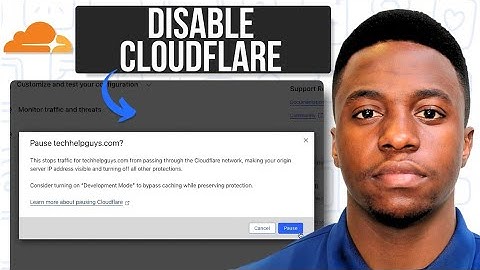 Cloudflare uitschakelen in Chrome (snelle oplossing)