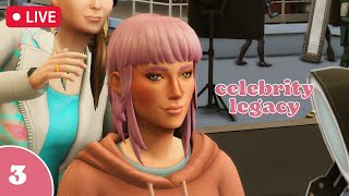 🔴 LIVE: Sims 4 Celebrity Legacy Challenge Ep 3 | House Renovation + Winterfest!