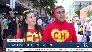 Day one of Comic-Con