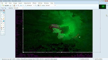 Paint.Net: Alien Wallpaper