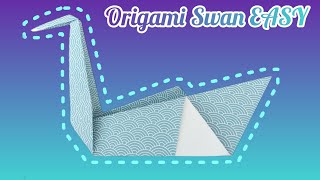 How to Make Origami Swan Bird 🐦 Very Easy Video Tutorial screenshot 5