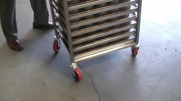 Industrial Nesting Rack 600 lbs. Load Test - Food Makers Bakery Equipment