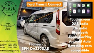 Ford Transit Connect - Pioneer stereo upgrade for Apple CarPlay & Android Auto for PHACE