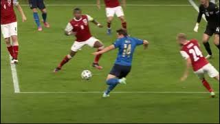 Italy [1] - 0 Austria | Federico Chiesa Goal Analysis (EURO 2020, Italy 2-1 Austria AET)