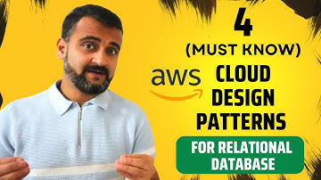 4 MUST KNOW aws cloud design patterns for relational database (2023)