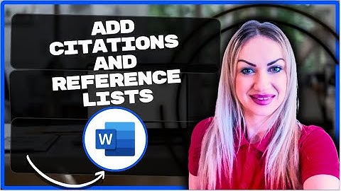 How to Add Citations and Reference List in Word Using Mendeley