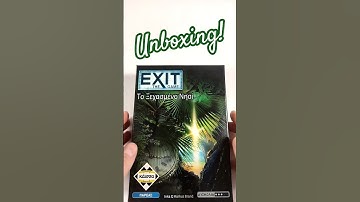 Exit: The Game - The Forgotten Island Spoiler Free Unboxing!  #boardgameshorts
